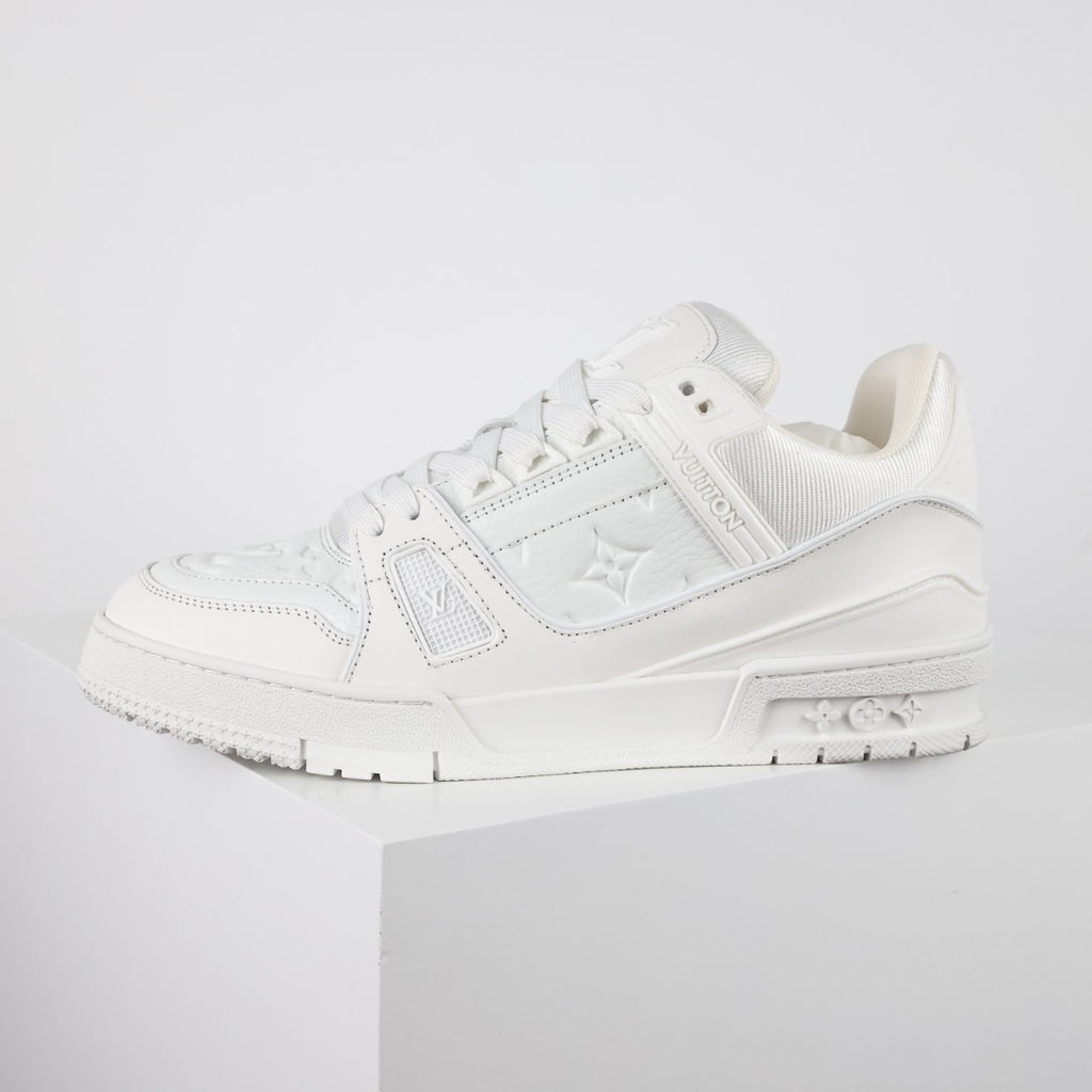 Tenis Louis Vuitton  Trainer total white