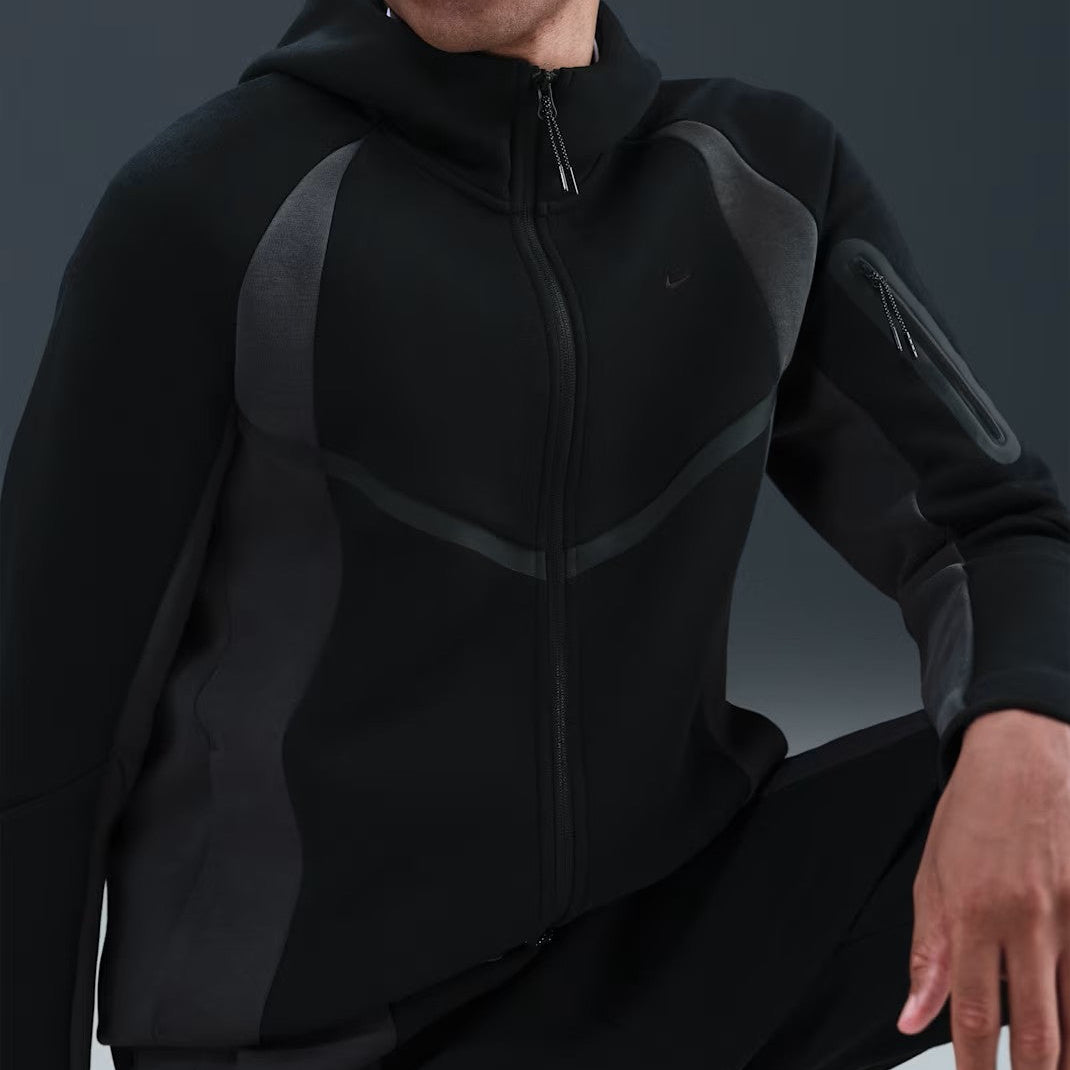 Jaqueta Nike Sportswear Tech Fleece Windrunner Black/Anthracite