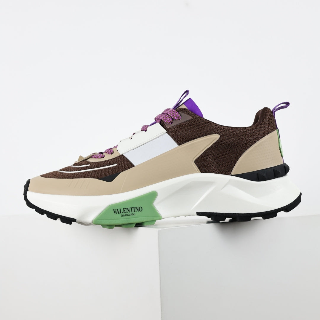 Tênis Valentino Garavani One Stud XL Multicolor