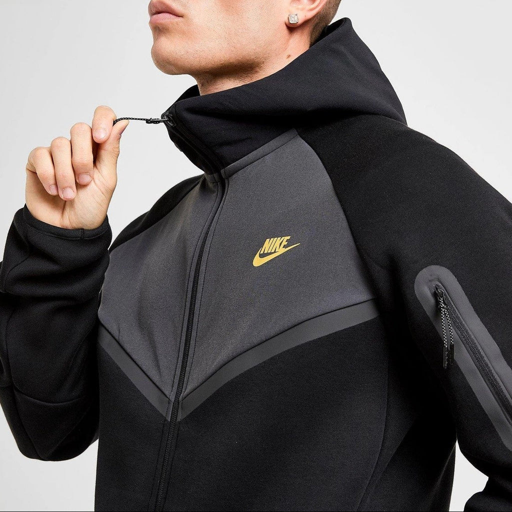 Jaqueta Nike Sportswear Tech Fleece Windrunner University Gold