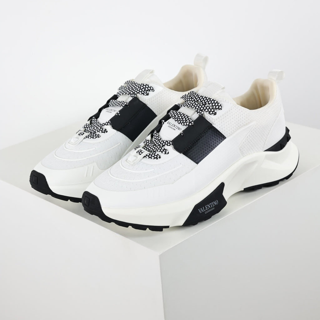 Tênis Valentino Garavani One Stud XL Branco/Preto