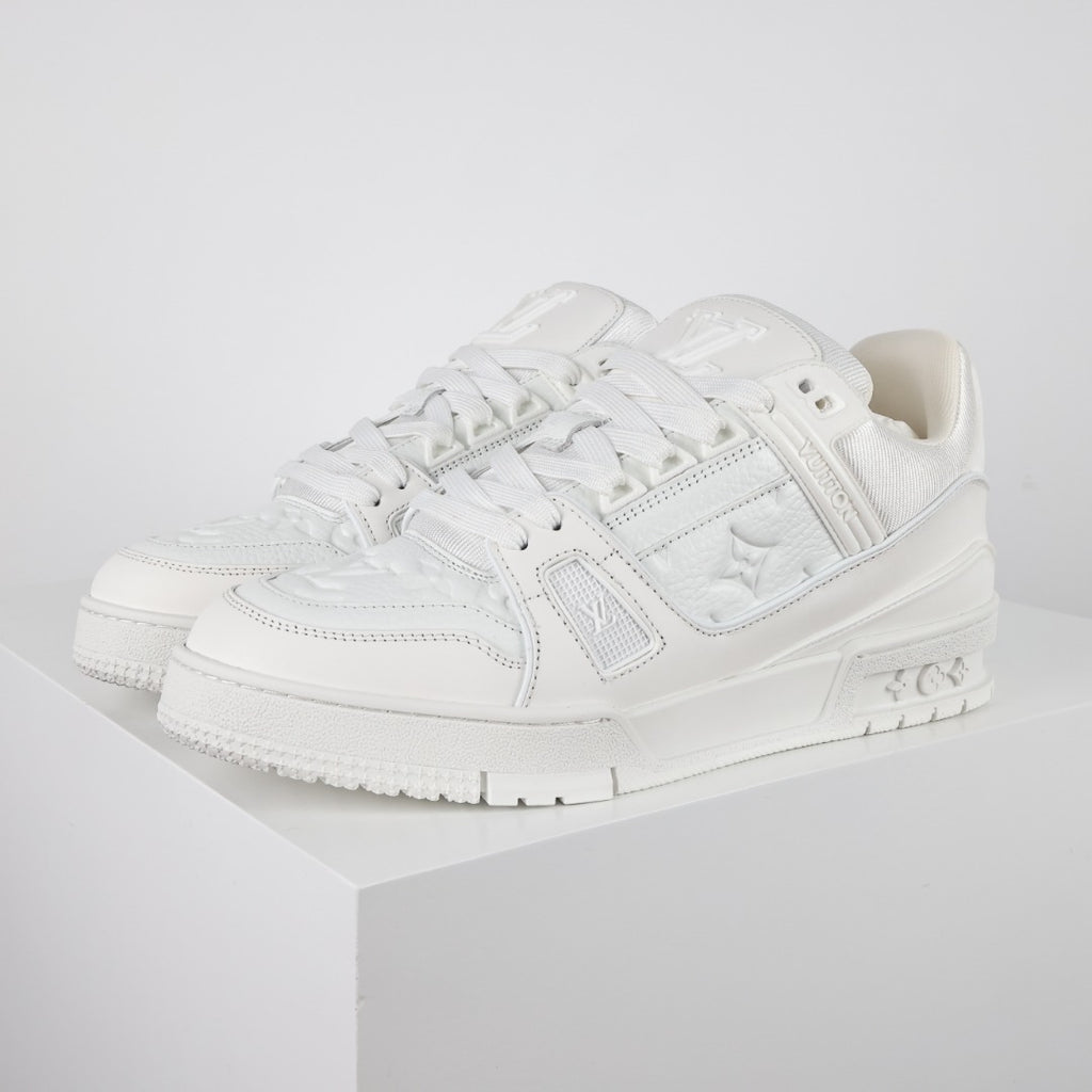 Tenis Louis Vuitton  Trainer total white