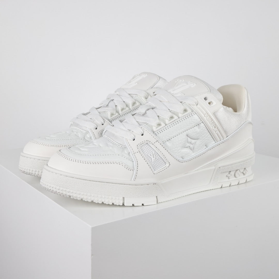 Tenis Louis Vuitton  Trainer total white