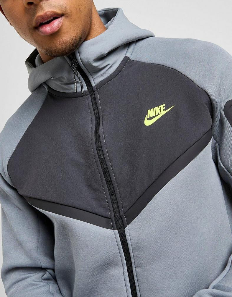 Jaqueta Nike Sportswear Tech Fleece Windrunner Dark Smoke Grey