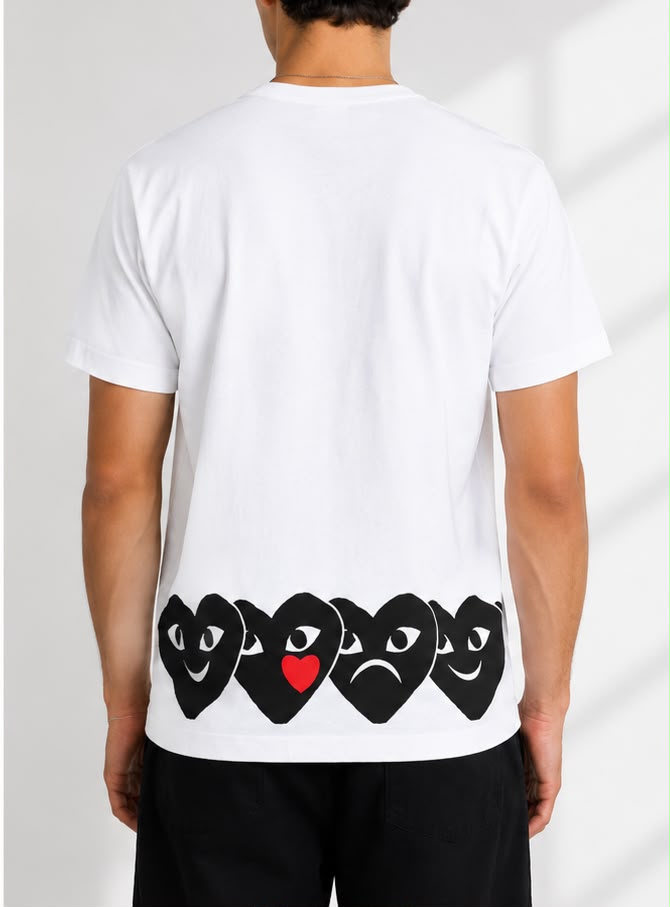 Camiseta CDG PLAY Graphic