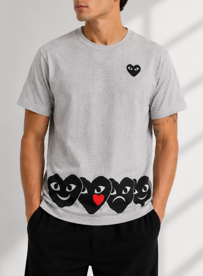 Camiseta CDG PLAY Graphic