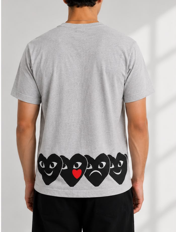 Camiseta CDG PLAY Graphic