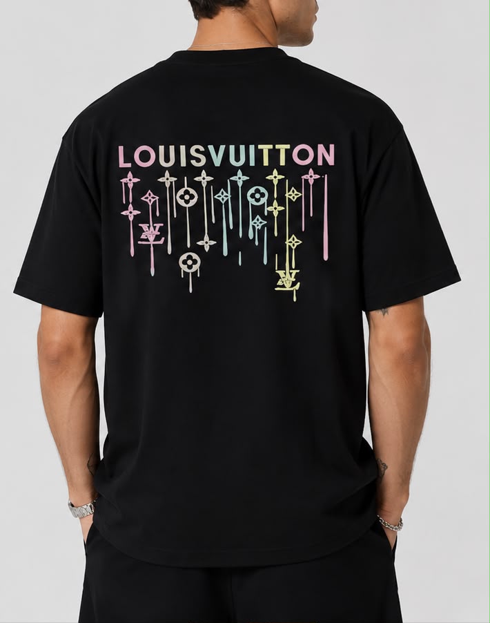 Camiseta Louis Vuitton Street Back Print