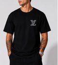 Camiseta Louis Vuitton Oversized Monogram Back Print