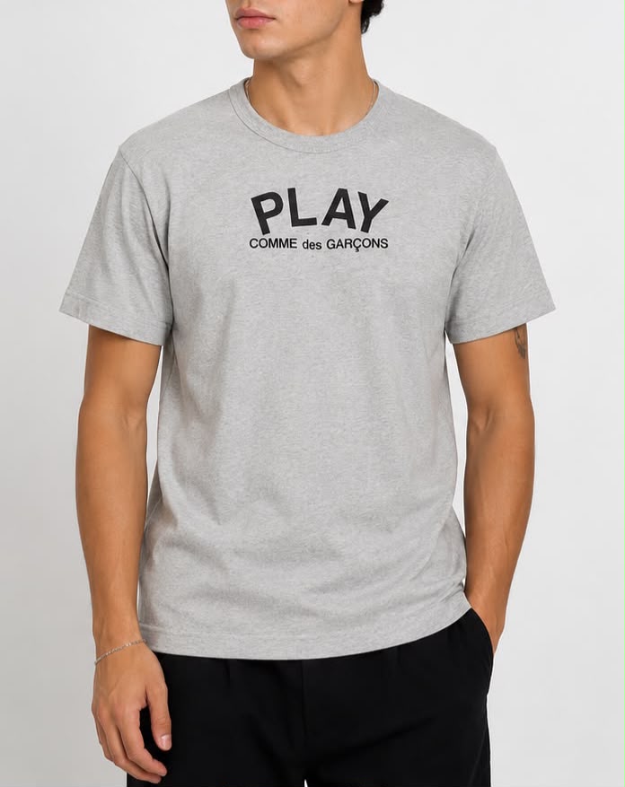 Camiseta CDG Heart Back