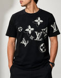 Camiseta Louis Vuitton Monogram Flower Oversized
