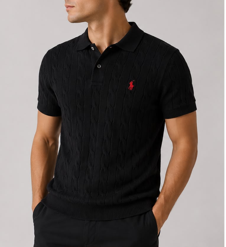 Camiseta Polo Ralph Lauren Cable Knit Polo