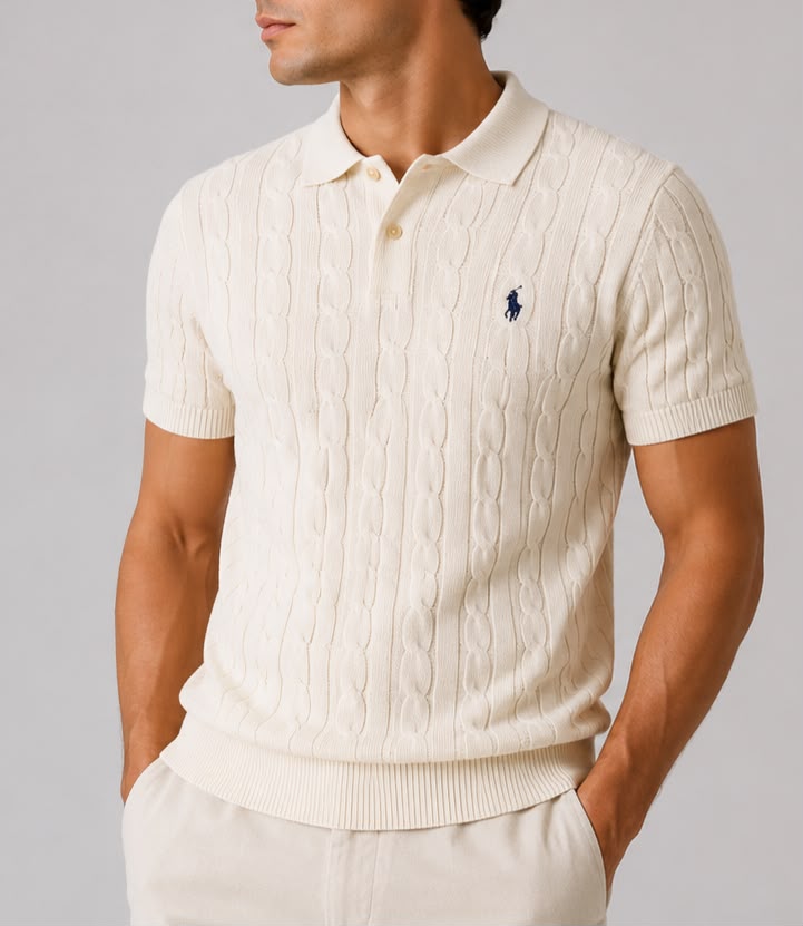 Camiseta Polo Ralph Lauren Cable Knit Polo