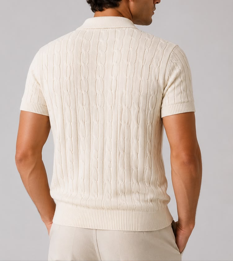 Camiseta Polo Ralph Lauren Cable Knit Polo