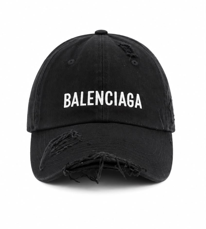 Boné Balenciaga Distressed Cap