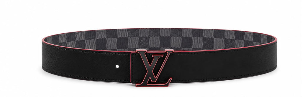 Cinto Louis Vuitton Reversible Damier Graphite