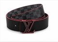 Cinto Louis Vuitton Reversible Damier Graphite