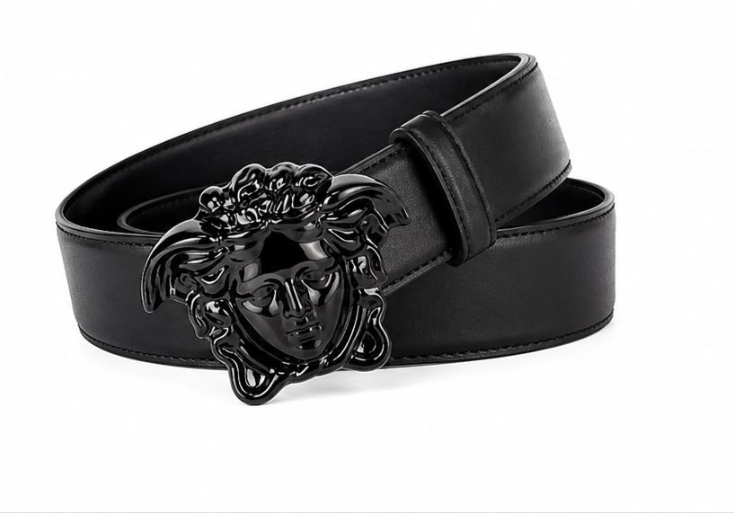Cinto Versace Palazzo Medusa Leather Belt