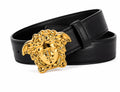 Cinto Versace Palazzo Medusa Leather Belt
