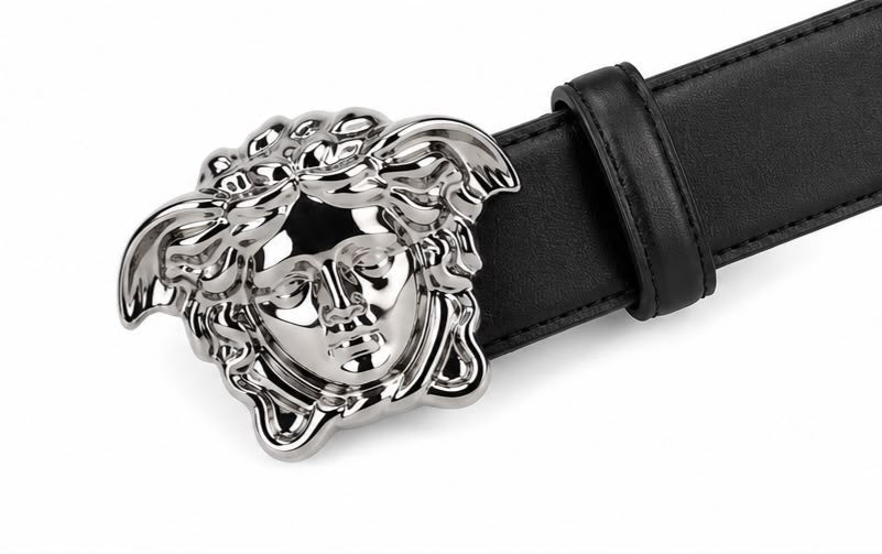 Cinto Versace Palazzo Medusa Leather Belt