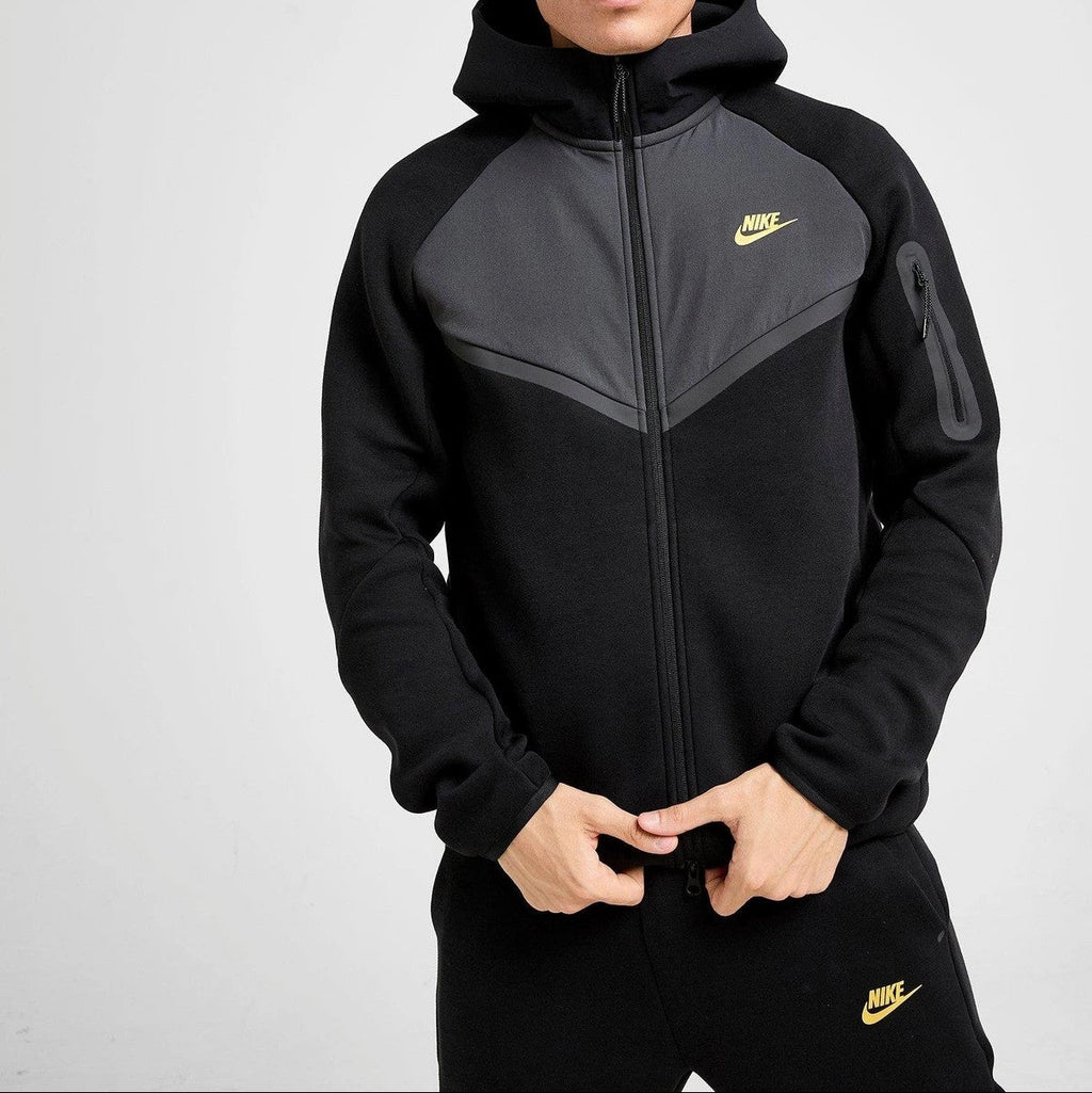 Jaqueta Nike Sportswear Tech Fleece Windrunner University Gold